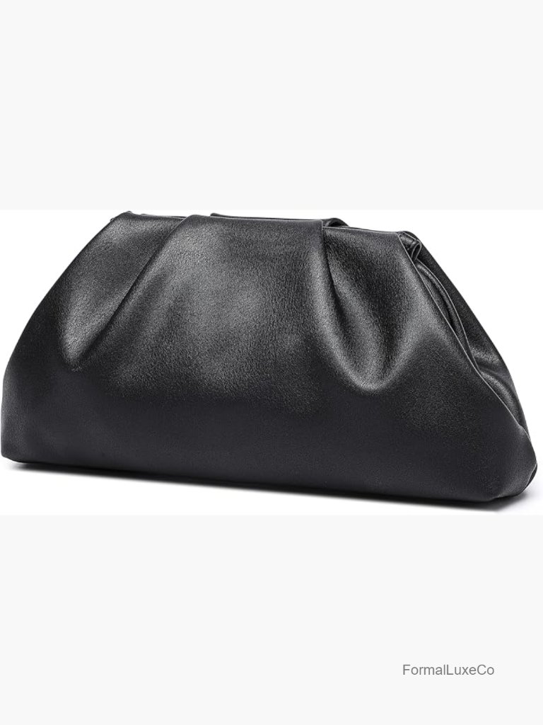 Soft Pu Leather Clutch Purses For Women Formal Luxurious Evening Bag